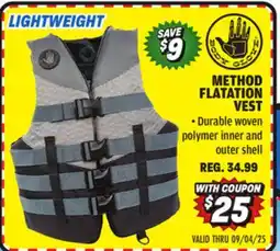 Big 5 Body Glove Method Flotation Vest offer