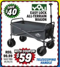 Big 5 Yoli Easy Lock All Terrain Wagon offer