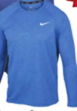 Big 5 Nike Men's Long-Sleeve Hydroguard Heather Swim Tee offer