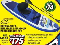 Big 5 Hydro-Force Oceana 10' Inflatable Convertible Stand-Up Paddleboard Set offer
