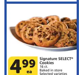 Vons Signature SELECT Cookies offer