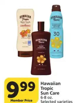 Vons Hawaiian Tropic Sun Care offer