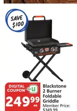 Vons Blackstone 2 Burner Foldable Griddle offer