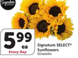 Vons Signature SELECT Sunflowers offer