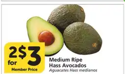 Vons Medium Ripe Hass Avocados offer