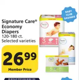 Vons Signature Care Economy Diapers offer