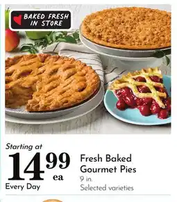 Pavilions Fresh Baked Gourmet Pies offer