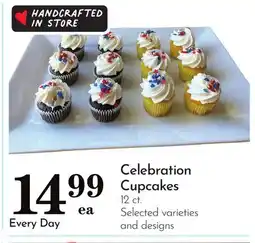 Pavilions Celebration Cupcakes offer