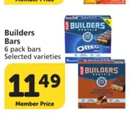 Pavilions Builders Bars offer