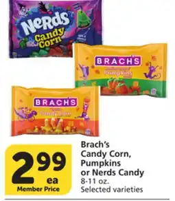 Pavilions Brach's Candy Corn, Pumpkins or Nerds Candy offer