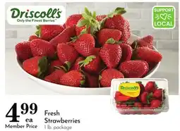 Pavilions Fresh Strawberries offer