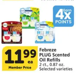 Pavilions Febreze PLUG Scented Oil Refills offer