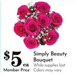 Pavilions Simply Beauty Bouquet offer