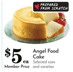 Pavilions Angel Food Cake offer