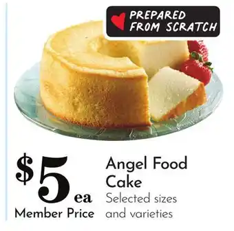Pavilions Angel Food Cake offer