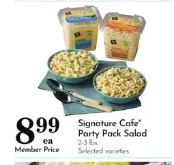 Pavilions Signature Cafe Party Pack Salad offer