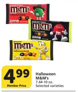 Pavilions Halloween M & M' s offer