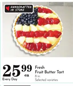 Pavilions Fresh Fruit Butter Tart offer