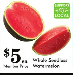 Pavilions Whole Seedless Watermelon offer