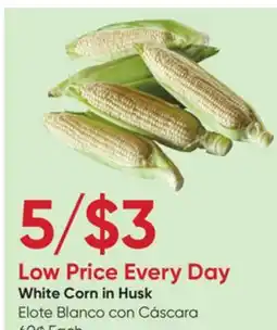 Stater Bros White Corn in Husk offer