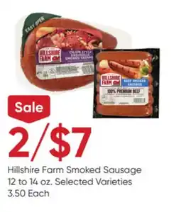 Stater Bros Hillshire Farm Smoked Sausage offer