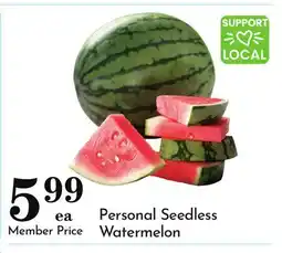 Pavilions Personal Seedless Watermelon offer