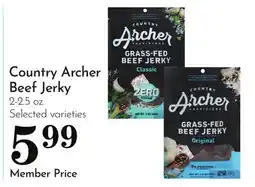 Pavilions Country Archer Beef Jerky offer