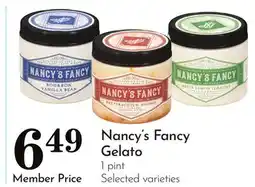 Pavilions Nancy's Fancy Gelato offer