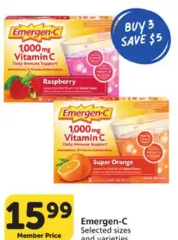 Albertsons Emergen-C offer
