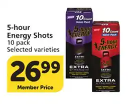 Pavilions 5-hour Energy Shots offer