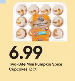 Stater Bros Two-Bite Mini Pumpkin Spice Cupcakes offer