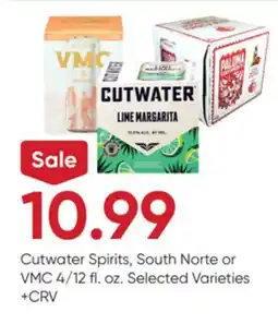 Stater Bros Cutwater Spirits, South Norte or VMC offer