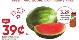 Stater Bros Seedless Watermelon offer