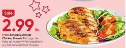Stater Bros Boneless Skinless Chicken Breasts offer