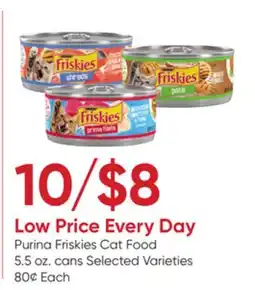 Stater Bros Purina Friskies Cat Food offer