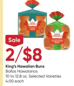Stater Bros King's Hawaiian Buns offer