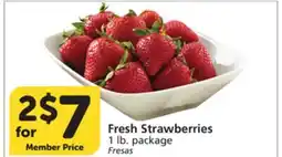 Albertsons Fresh Strawberries offer