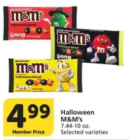 Albertsons Halloween M&M's offer
