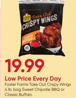 Stater Bros Foster Farms Take Out Crispy Wings offer