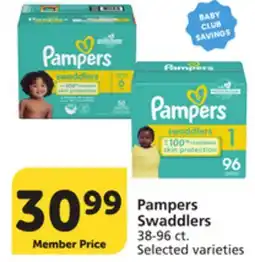 Albertsons Pampers Swaddlers offer
