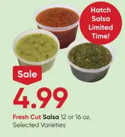 Stater Bros Fresh Cut Salsa offer