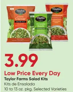 Stater Bros Taylor Farms Salad Kits offer
