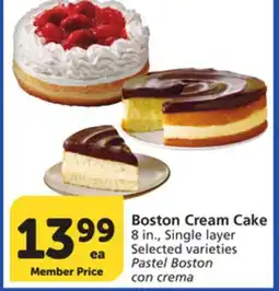 Albertsons Boston Cream Cake offer