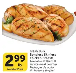 Albertsons Fresh Bulk Boneless Skinless Chicken Breasts offer