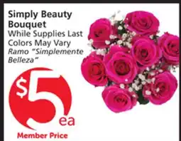 Albertsons Simply Beauty Bouquet offer