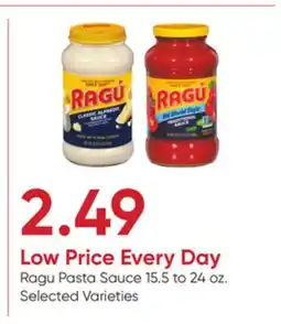 Stater Bros Ragu Pasta Sauce offer