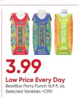 Stater Bros BeatBox Party Punch offer