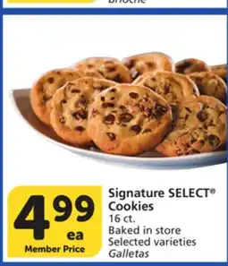 Albertsons Signature SELECT Cookies offer