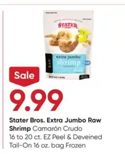Stater Bros Stater Bros. Extra Jumbo Raw Shrimp offer
