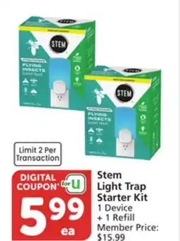 Albertsons Stem Light Trap Starter Kit offer